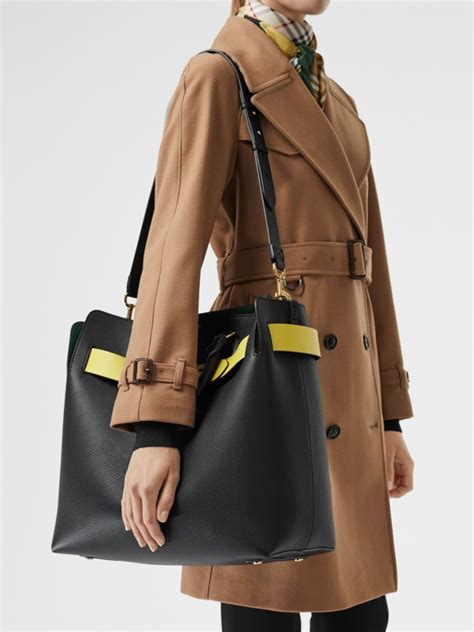 burberry belt bag outfit|Burberry large leather belt bag.